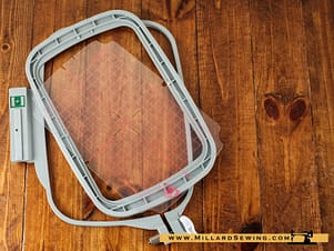 Embroidery Hoop Assembly 120mm x 180mm For EverSewn & Necchi Embroidery Sewing Machines