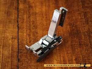 Patchwork Foot (1/4") with Guide Blade for High Shank Sewing Machines