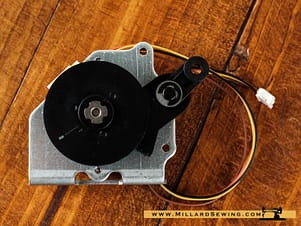 Pulse Motor/Support Plate for EverSewn Sparrow 20, Charlotte Sewing Machines