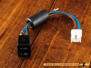 Power Switch Assembly For EverSewn Sparrow QE