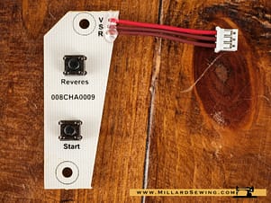 Circuit Board, Start/Stop & Reverse For EverSewn Sparrow X and Sparrow X2