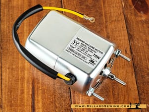 Electric Motor Assembly for EverSewn Sparrow 15 & Jasmine Sewing Machines