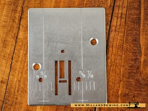 Needle Plate for Janome/New Home & Kenmore Sewing Machines