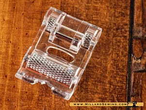 Roller Foot for Snap-O-Matic Mount Babylock, Elna, Husqvarna Viking, Janome/New Home, Kenmore & Pfaff