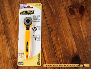 Rotary Cutter (28mm) with Quick Change Blade by Olfa