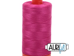 50wt Cotton Thread in 4020 Fuchsia by Aurifil