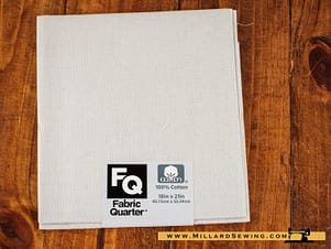 Fat Quarter (Cotton) Light Gray Solid
