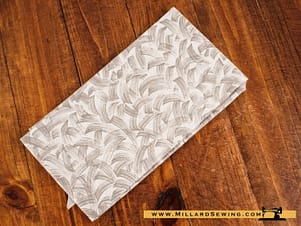 Remnant (Cotton) Gray Brushstrokes Print