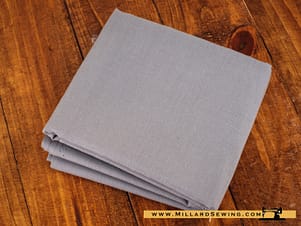 Remnant (Cotton) Medium Gray Solid
