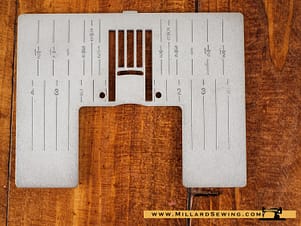 Needle Plate, ZigZag for Pfaff Expression Series Sewing Machine