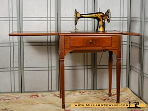 Sewing Machine Cabinet for Flat Bed Machines, Model 40 by Singer