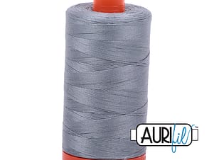 50wt Cotton Thread in 2610 Light Blue Grey by Aurifil