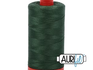 50wt Cotton Thread in 2892 Pine by Aurifil