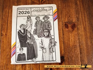 Dolman-Styled Gowns Pattern 2026 by Stretch&Sew