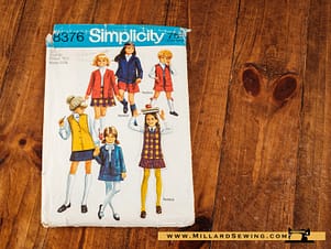 Outfit Pattern 8376 by Simplicity