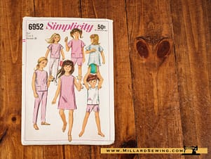 Outfit Pattern 6952 by Simplicity