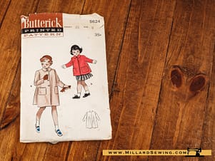 Coat Pattern 5624 by Butterick