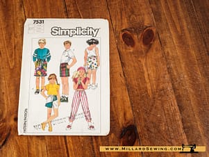 Jams in Three Lengths Pattern 7531 Simplicity