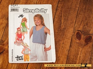 Shirt Pattern 8041 by Simplicity