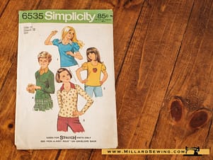 Shirt Pattern 6535 by Simplicity
