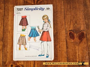 Skirt Pattern 7227 by Simplicity