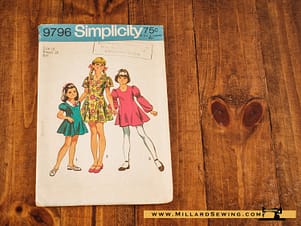 Dress Pattern 9796 by Simplicity