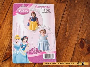 Simplicity 2563 (2009) Disney Snow White & Cinderella Costumes