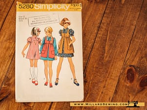 Dress Pattern 5280 by Simplicity