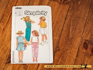 Outfit Pattern 6866 by Simplicity