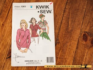 Shirt Pattern 1063 by Kwik Sew