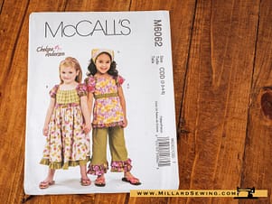 Top, Capri Pants, & Kerchief Pattern M6062 by McCall's