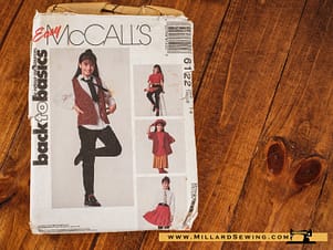 Vest, Shirt, Skirt, Pants, & Tie Pattern 6122 by McCall's