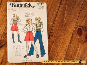 Outfit Pattern 6747 by Butterick