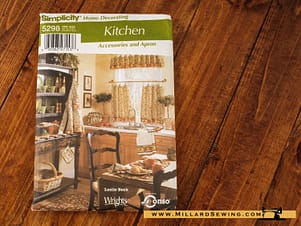 Kitchen Decor, Pattern 5298 by Simplicity