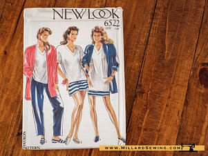New Look 6522 Jacket, Top, Skirt, Trousers, & Shorts