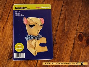 Bear Pattern 1977 by Simplicity