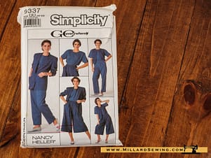 Pants & Top, Pattern 9337 by Simplicity