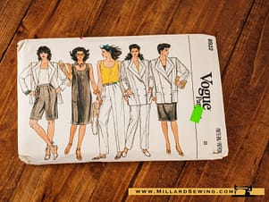 Vogue8922 Misses' Jacket, Dress, Top, pants & shorts