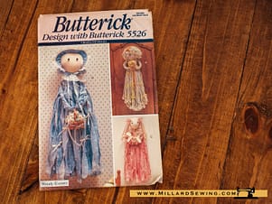 Doll, Pattern 5526 by Butterick
