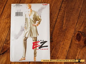 Vogue8967 Ulta E Z Misses' Shirt & Pants