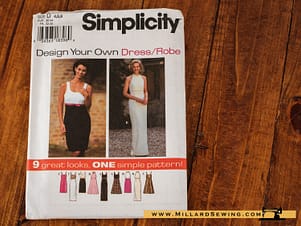 Dress Pattern 9865 by Simplicity