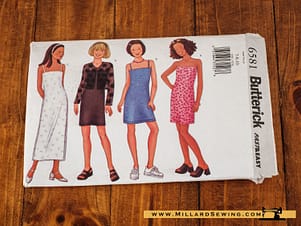 Dress Pattern 6581 by Butterick