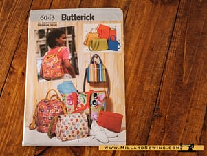 Bags, Pattern 6043 by Butterick