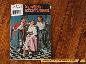 Simplicity7214(1996) Halloween Costume