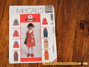 Jumper & Jumpsuit Toddler Pattern 8983 by McCall's