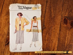 Skirt & Top, Pattern 9021 by Vogue