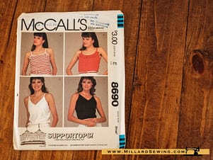Top, Pattern 8690 by McCall's