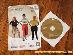 Pants & Skirts, Pattern 9203 by Click & Sew