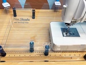 Clear Advantage Glider Ruler Work Mat by Sew Steady