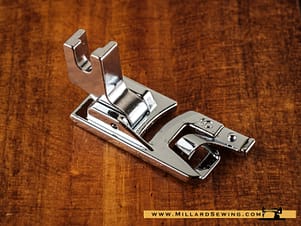 Hemmer Foot, 1/4" Hinged, for Low Shank Sewing Machines
